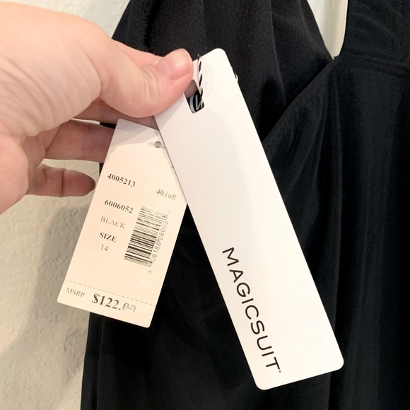 NEW MagicSuit Women's Swimwear Taylor Underwire Bra Removable Cup Tankini Sz 14 - Picture 9 of 16